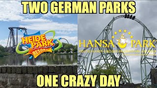 I Visited Hansa Park and Heide Park in One Day [upl. by Onig756]