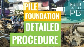 PILE Foundation  Detailed procedure Malayalam [upl. by Hedda]