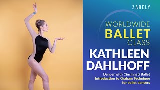 Kathleen Dahlhoff Dancer with Cincinnati Ballet Graham intro for ballet dancers [upl. by Aitret257]