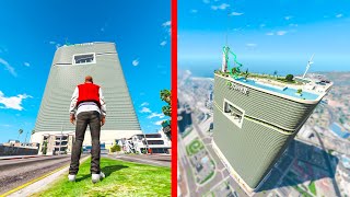 NEW TALLEST BUILDING In GTA 5 Mods [upl. by Elag]