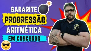 Aprenda PROGRESSÃO ARITMÉTICA PA para Concursos  Felippe Loureiro [upl. by Orr776]