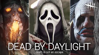 DEAD BY DAYLIGHT  ALL KILLER CHARACTER TRAILERS 2021 [upl. by Ylloj]