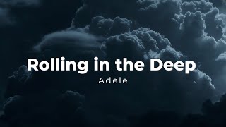 Adele  Rolling in the Deep Karaoke [upl. by Shay]