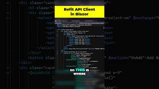 Effortless Refit Client Integration in Blazor  dotnetcore [upl. by Ailecara]