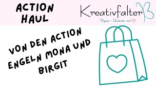 Kleiner Aktion Haul  Durch MonasBasteleien und Birgit möglich🥰🦋 [upl. by Ytirahc199]