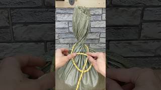 How to bag knot trick bag ghat best track shortfeed shortvideo experiment [upl. by Aidni]