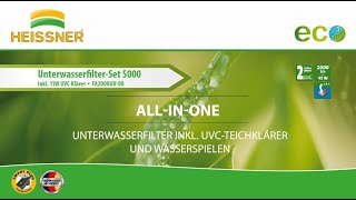 HEISSNER Teichfilter FA2000UV Bedienungsanleitung [upl. by Etienne713]