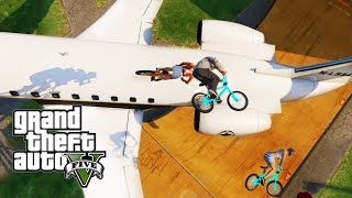 GTA 5 Epic BMX tricks montage 13 BMX KINGS [upl. by Dixie768]