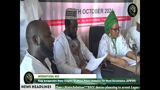 KOGI STATE INAUGURATES AFRICA PEACE INITIATIVE FOR GOOD GOVERNANCE [upl. by Sevein238]