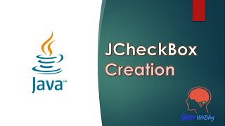 Java Swing GUI Part 13 CheckBox creation using JCheckBox constructors and its Methods [upl. by Sandon]