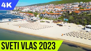 2023 Summer is coming soon Sveti Vlas Sunny Beach Bulgaria 4K Drone Video [upl. by Garlaand421]