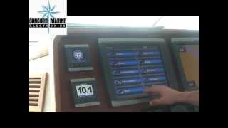 Garmin 7215 Network System Demo [upl. by Esyla]