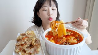 꿔바로우 땡기는 날 마라수혈🔥마라탕 먹방 이것저것 토핑 잔뜩 넣음❤️REALSOUND MUKBANG  maratang D [upl. by Eejan837]