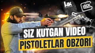 SIZ KUTGAN VIDEO  PISTOLETLAR  Muhojir Tactical [upl. by Innad]