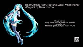 Heart Attack feat Hatsune Miku English V3 Vocalistener  Vocaloid Cover [upl. by Pollerd]