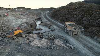 STEER Autonomous  Caterpillar 772G  Seljestokken Norway [upl. by Ariday]