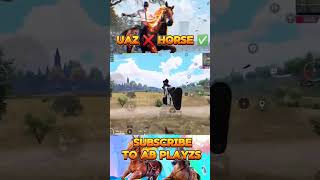 UAZ 🚗❌ HORSE 🐎✅ 🥵 bgmi shorts bgmishorts viral ytshorts youtubeshorts shortvideos short 1v2 [upl. by Steffy]