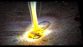 Melting a Penny with a Fresnel Lens in under 3 seconds Sun Solar [upl. by Yerffoeg]