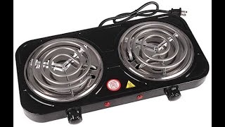 Seven star Electric Coil Burner Countertop Hot Plate maintenance ስቶቪ ጥገና  Stove maintenance [upl. by Bull]