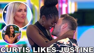 Love Island Games Episode 3 Review  Curtis Kisses Justine amp Imani [upl. by Ahter]