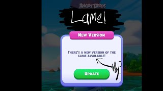 When Rovio Forces Update On Their Games [upl. by Rednael]