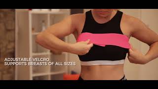 Boobuddy Breast Support Band For Active Women  Protect Your Assets [upl. by Aliemaj]