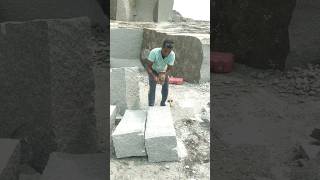 granite stone cutting video viral [upl. by Aicirtap19]