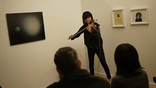 Laura Ortman performing live at New York 3A Gallery 2018 [upl. by Bradski]