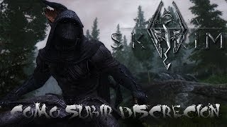 TES V Skyrim  Como subir el nivel de habilidad de discreción fácilmente [upl. by Ecar]