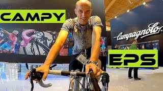 Man I Like It 2017 Campagnolo Super Record EPS Electronic Groupset Review Eurobike [upl. by Yatnahc326]