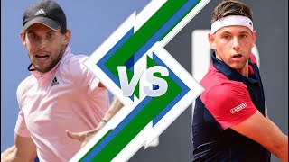 Dominic Thiem vs Filip Krajinovic  ZADAR 2024 [upl. by Norvell]