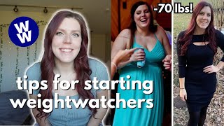 TIPS FOR STARTING WEIGHTWATCHERS IN 2024  WW Plan and Points Explained  Tips for Success [upl. by Sanjiv715]