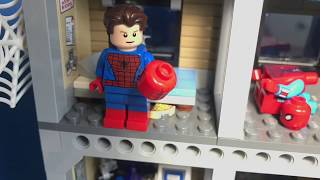 LEGO SpiderMan The Beginning  SHORT LEGO STOP MOTION FILM [upl. by Ginni41]