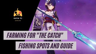 Fishing Spots for The Catch Tagalog  Koi Pufferfish Raimei Angelfish Locations  Genshin Impact [upl. by Eynaffit]