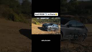 Audi RsQ8 Vs Dacia 😂 [upl. by Agneta35]