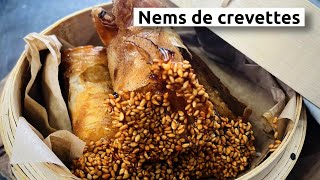 Nems de crevettes [upl. by Sinnoda]