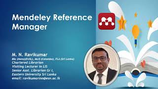 Mendeley Reference Manager [upl. by Etterrag]