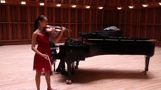 Maya Kilburn Introduction and Rondo Capriccioso SaintSaens 102717 720 [upl. by Obau538]