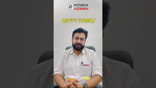 Happy Diwali form Potencia Academy education potentiaias teachersday neet potentia [upl. by Malha]