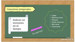 Conectores temporales y causales [upl. by Enitsej270]