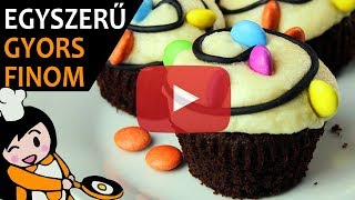 Karácsonyi muffin  Recept Videók [upl. by Llevart]