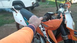 KTM 200 EXC 2005 Registrable model for sale [upl. by Anchie]