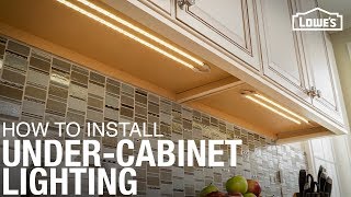 How to Install Under Cabinet Lighting [upl. by Nelubez975]