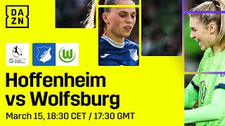 Hoffenheim vs Wolfsburg  Frauen Bundesliga Matchday 16 Full Match [upl. by Couhp400]