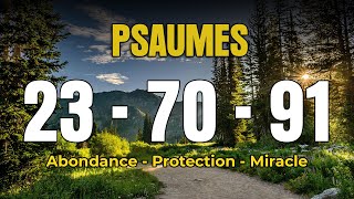 🙏 PSAUMES 23 70 et 91 Prière de Protection Contre tout mal  Être couvert par la Grâce [upl. by Arorua]