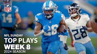 Top Plays From Sunday  NFL 2024 Season Week 8 [upl. by Doerrer]