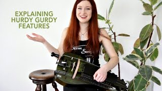 Explaining the Features of my Hurdy Gurdy  PATTY GURDY [upl. by Auguste882]