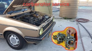 golf mk1 carburator rebuildservice Keihin [upl. by Nicolis]