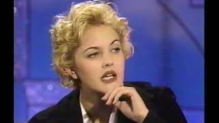 1992 Drew Barrymore interview Arsenio Hall Show [upl. by Leakim]