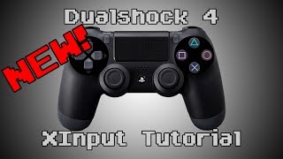 Dualshock 4 XInput Tutorial SCPServer [upl. by Bagger373]